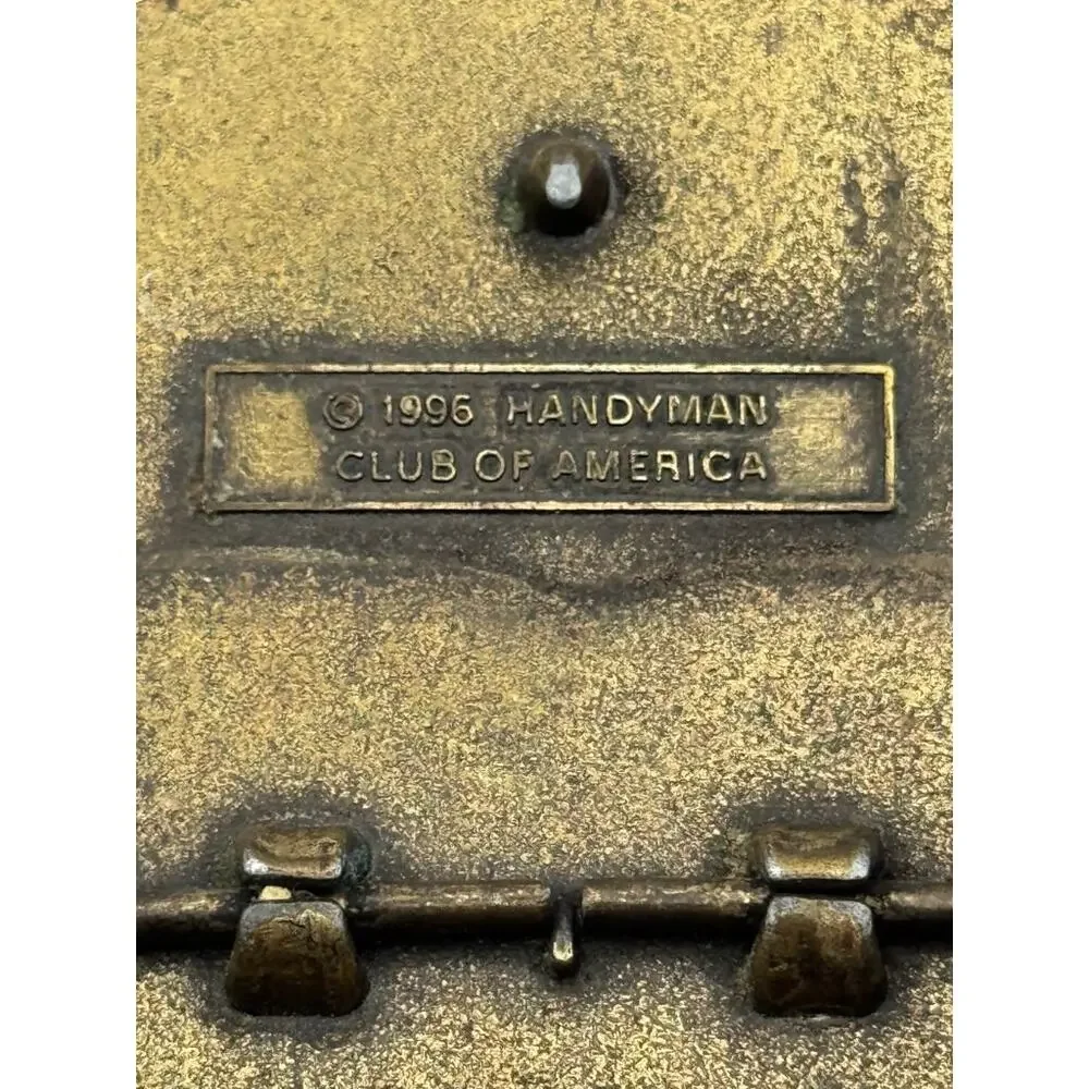 Handyman Club of America Life Member 1996 Belt Buckle